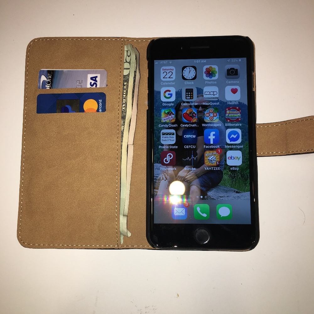 iPhone 7/8 Plus Case Cover - Leather